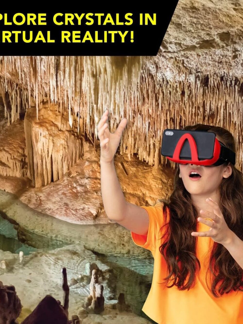 Abacus Brands Virtual Reality Crystal Lab VR - STEM Learning Activity Set - Picture 4 of 5